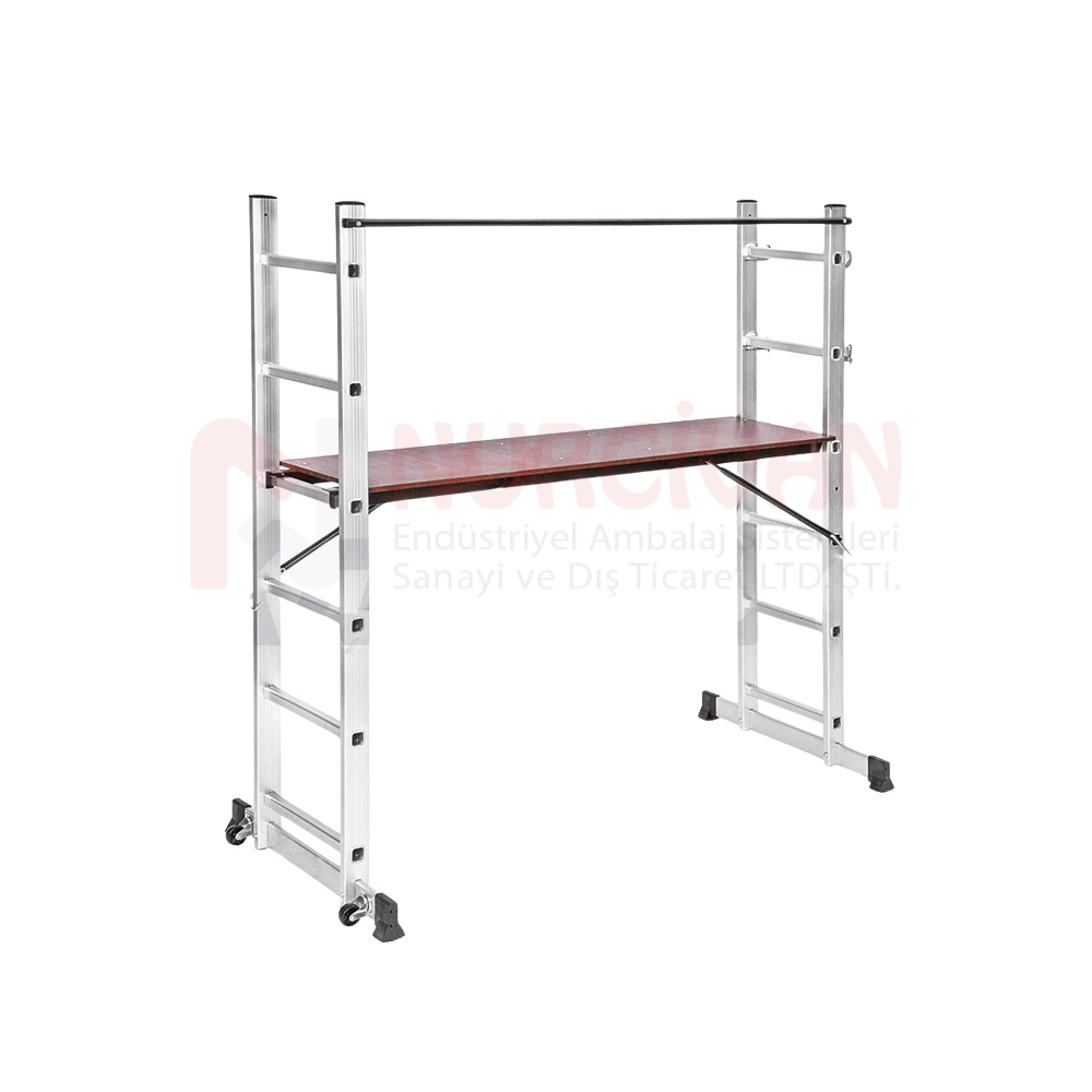 Packtech Alminyum Platform Merdiven PT-PLT-400-PRO