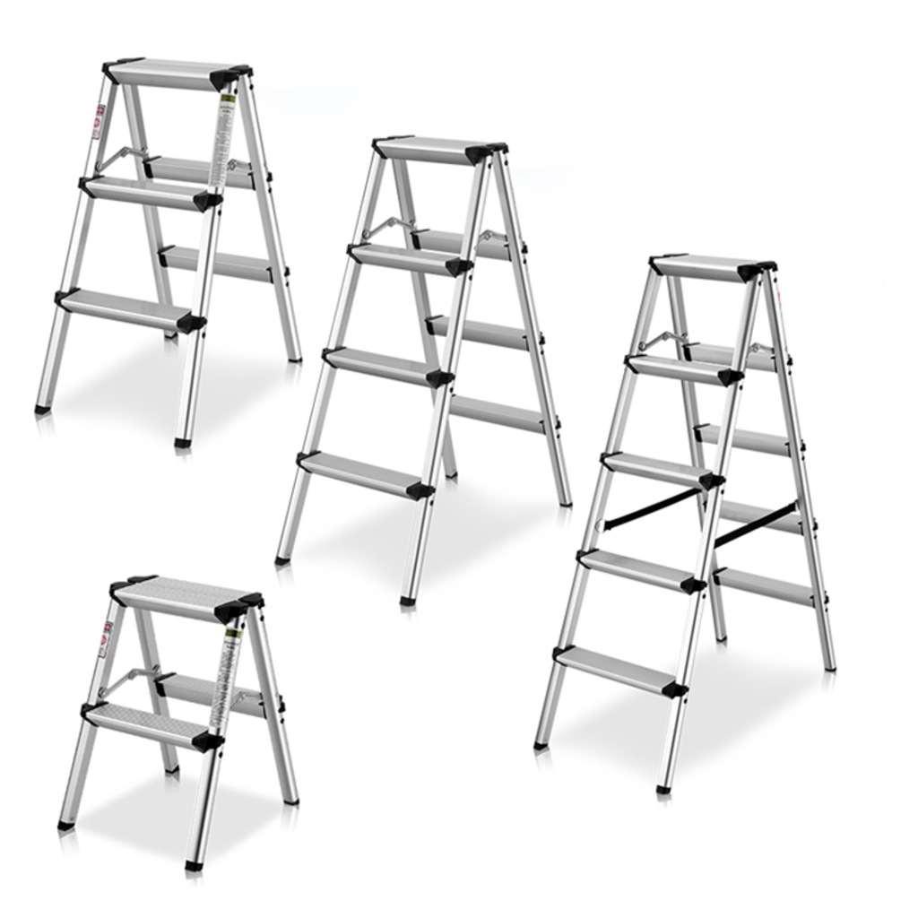 Packtech Household Aluminum Doubleside Ladder