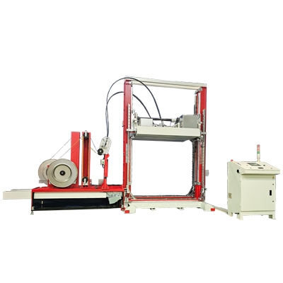 Transpak Full Automatic Pallet Strapping Machine with Press