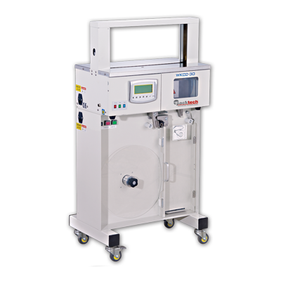 Packtech Otomatik Presli Masaüstü Para Bantlama OPP Kağıt Bağlama Makinesi